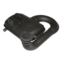 Pot acier Polini forme d'origine pour maxi-scooter Piaggio 125 Vespa PX (réf. 200.2018)