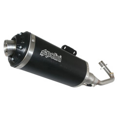 Pot Polini noir 125 cm³ pour maxi-scooter, Piaggio Vespa Spring après 2016 i-Jet, Vespa Primavera après 2016 i-Jet (190.2062)