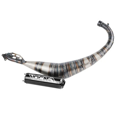 Pot Voca Racing passage bas silencieux alu noir pour Beta 50 RR 2012-2020