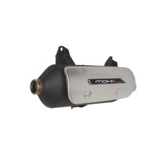 Pot d'échappement Tecnigas homologué CE adapté pour Yamaha 125 Xenter 2012+ et MBK 125 Oceo 2012+