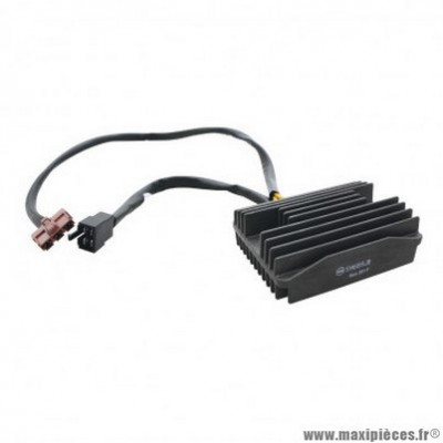 Régulateur de tension Piaggio 639110 pour maxi-scooter 250-300-400-500 MP3, Beverly, 250-300 Vespa GTS, 250-400 X-EVO, X8, Gilera 125-250-300-500 Nexus, Aprilia 250-300-400-500 Atlantic, Scarabeo