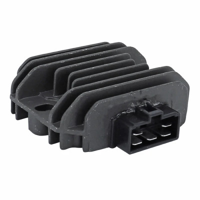 Régulateur de tension adaptable 12V-22A triphasé 6 cosses - scooters Aprilia 125-200 Sportcity, Derbi 125-150-200 Boulevard, 125 Rambla, Peugeot 50 Looxor, Yamaha 250 Xmax 2010-2013