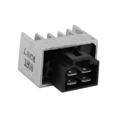 Régulateur de tension adaptable 12V-8A Honda 50 CRM, PK, SFX, DIO, X8R - Peugeot 125-150 TWEET - SYM 50 JET 4, Fiddle II S, 50-125-150 SYMPHONY - Daelim 50 MESSAGE, Five