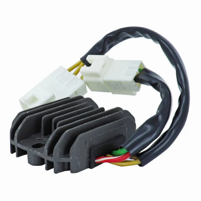 Régulateur de tension adaptable 12V-20A triphasé R.O. 58204R pour maxi-scooter Piaggio 125 Fly 2013-2014, Liberty 2013-2019, Vespa S IE 2009-2012