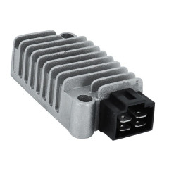 Régulateur de tension adaptable 12V-15A triphasé 4 cosses pour maxi-scooter MBK 125 XC Flame, Yamaha 125 Vertex, Flyone, Cygnus