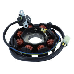 Stator allumage adaptable 8 pôles pour Kymco 125-150 People 1999-2013 et Malaguti 125 Ciak 1999-2005