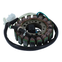 Stator allumage adaptable 18 pôles triphasé moteur Yamaha 250 Majesty 1999-2007, MBK 250 Skyliner 2000-2003, Aprilia 300 Leonardo 2005-2006, Italjet 250 Jupiter 2001-2003