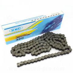 Chaine moto KMC 420 120 maillons couleur noir