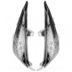 Clignotants avant à led RB Max homologués fumé pour Yamaha T-Max 500 2008-2011 (la paire)