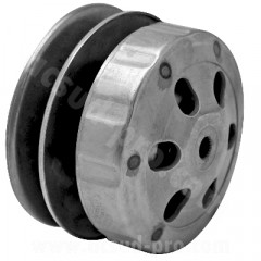 Embrayage complet TNT Ø112MM moteur GY6 137QMB pour scooter SYM Fiddle 2-3, Peugeot Tweet, TNT Motor Halo, Boston 12 pouces