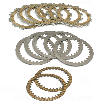 Embrayage adaptable 13 pièces (OEM 59C-16321 + 16325 + 16324.00) pour maxi-scooter Yamaha TMAX 530-560cc 2012-2025