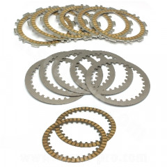 Embrayage adaptable 13 pièces (OEM 59C-16321 + 16325 + 16324.00) pour maxi-scooter Yamaha TMAX 530-560cc 2012-2025