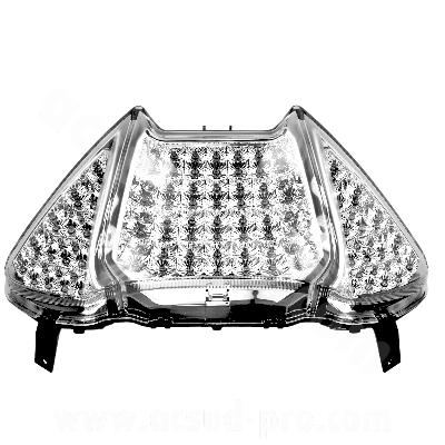 Feu arrière à led complet RB Max homologué pour Yamaha Tmax 500cc 2008-2011
