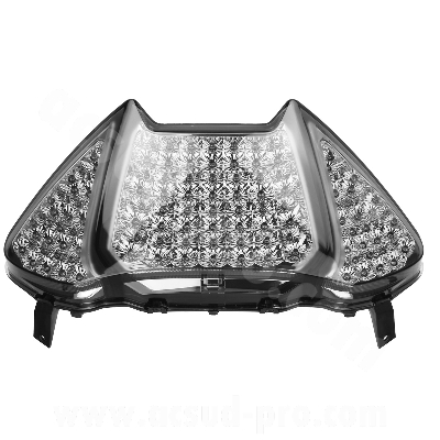 Feu arrière à LED complet RB Max homologué fumé pour Yamaha T-Max 500cc 2008-2011