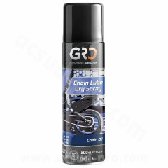 Graisse chaîne Global Racing Oil spray 500ml PTFE lube dry