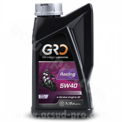 Huile 4T Global Racing Oil 5W40 100% synthèse (bidon 1L)