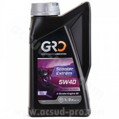 Huile 4T Global Racing Oil 5W40 100% synthèse (Bidon 1L)