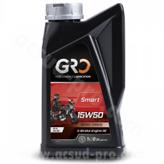 Huile 4T Global Racing Oil 15W50 synthèse (bidon 1L)