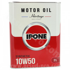 Huile moteur Ipone 10W50 100% synthétique 4 temps (2L)