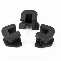 Jeu de 3 taquets plateau appui RB Max pour Honda SH 125-150cc 2001-2012, Dylan, Pantheon, Swing 125cc (OEM : 22011-KCW-851 - 22132-KCW-851)