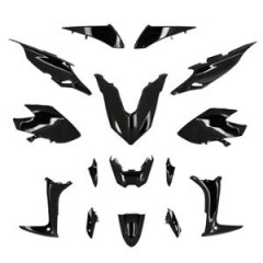 Kit carrosserie TNT noir brillant 15 pièces pour maxi-scooters Yamaha TMAX 560 2020-2021