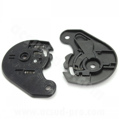 Kit de fixations écran adaptable pour casque intégral Tytan Road Rider (la paire)