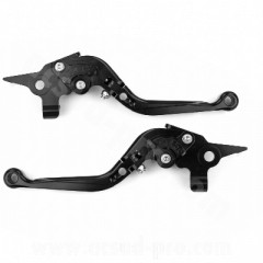 Leviers aluminium CNC RB Max ADAPT. YAMAHA TMAX 500 / 530 / 560 2008> (LA PAIRE)