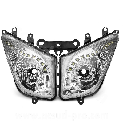 Optique RB Max LED homologuée pour Yamaha TMAX 500cc 2008-2011 (OEM : 4B5-843100-200)