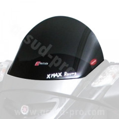Pare brise sport Faco fumé adapté Yamaha Xmax 125-250cc 2005-2009