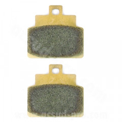 Plaquettes de frein Carbone Lorraine AV/AR adapté maxi-scooter Leonardo (réf. 3064 MSC)