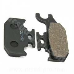 Plaquettes de frein RB Max Arrière pour Suzuki Burgman 125 2007-2018 / UX Sixteen 125 2008-2016