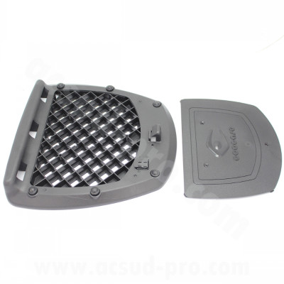 Platine de top case Coocase S48 48 litres noir (kit visserie inclus)