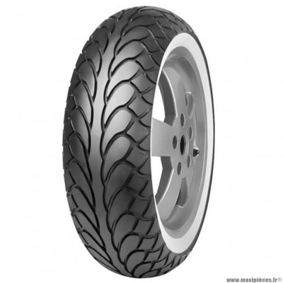 Pneu scooter Mitas 100/80-10 flanc blanc