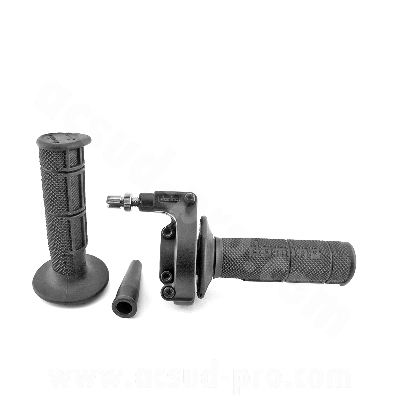 Poignée de gaz Domino avec revêtements