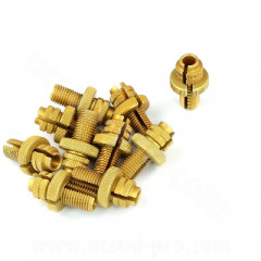 Réglage de câble poignée de gaz Domino barillet tendeur M10 x 1.25 laiton vendu à l'unité