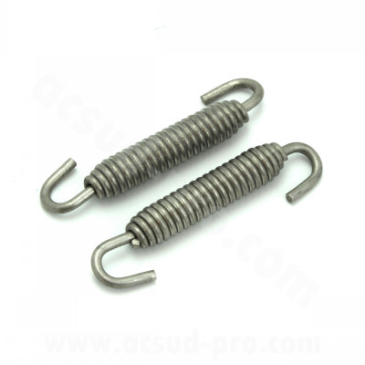 Ressorts de pot adaptable inox 42mm à 66mm avec crochet tournant (vendu la paire)