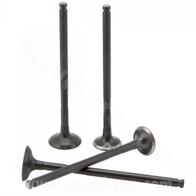 Soupapes TNT 4 pièces OEM 5YP-E2111-0000 + 1B9-E2121-0000 pour Yamaha XMAX 125 2006-2019 / YZF-R 125 2009-2013