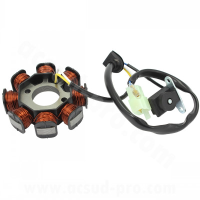 Stator allumage TNT (OEM : 31120-AAA-A00) SYM Jet4 / Fiddle 2 / Peugeot Tweet / Vivacity / Speedfight 4T