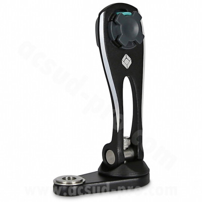 Support de téléphone adaptable noir pour rétroviseur universel