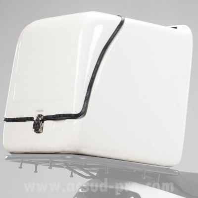 Top case adaptable couleur blanc volume 113L