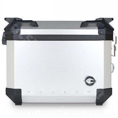 Valises pour moto latérales Coocase valise aluminium série 36 litres (la paire) gris