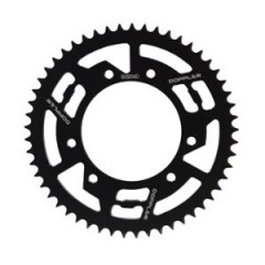 Couronne Doppler 10 dents 420 53DTS D102 fix 3x2 alu noir pour DRD Racing / RCR après 2011