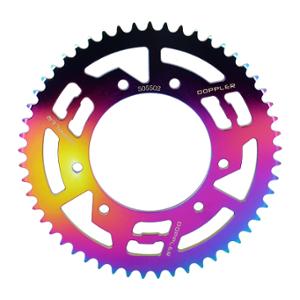Couronne Doppler 10 420 53 dents D102 fix 3x2 alu neochrome pour 50 à boîte DRD Racing/RCR après 2011