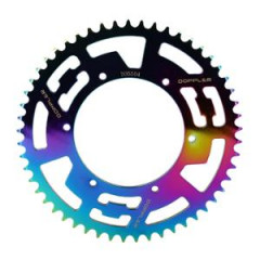 Couronne Doppler 16 420 53 dents D108 6F alu neochrome pour 50 à boite Senda SM DRD / GPR Nude / RS4