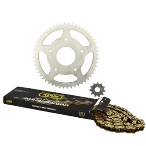 Kit chaîne Afam 420 11x52 D.62/5 fix. pour mécaboite XR7/NK7/XP7 SM/XPS SM 2005->2008