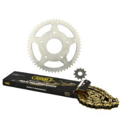 Kit chaîne Afam 420 11x52 D.62/5 fix. pour mécaboite XR7/NK7/XP7 SM/XPS SM 2005->2008