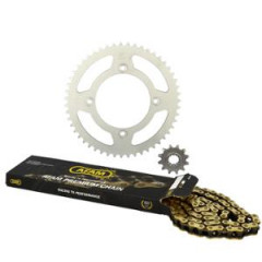 Kit chaîne Afam 420 12x51 D100/4 fix sauf racing Beta 50 RR après 2005