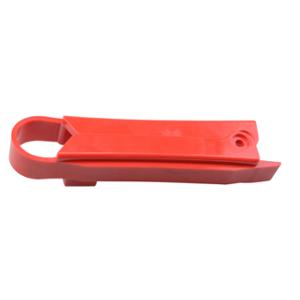 Patin / guide chaine Tun'r bras acier rouge Derbi Senda / SMT / RCR / SX50 / RX50