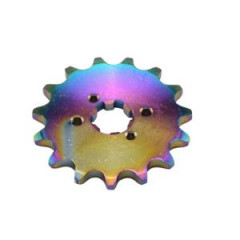 Pignon 15 dents Doppler Neochrome pour 50 à boîte Derbi Senda/GPR/GSM après 1999