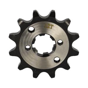 Pignon mécaboîte Doppler D12 420 12 dents coating noir Derbi Senda/GPR/GSM 1999 et après